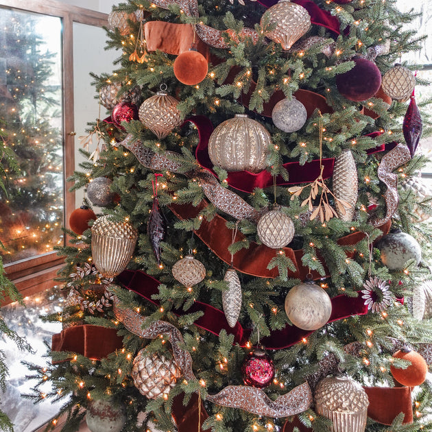 Gold Embossed Ornament Large Ashley Childers