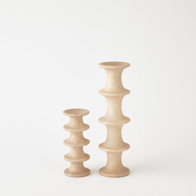 Ridge Candlestick Sand Ashley Childers