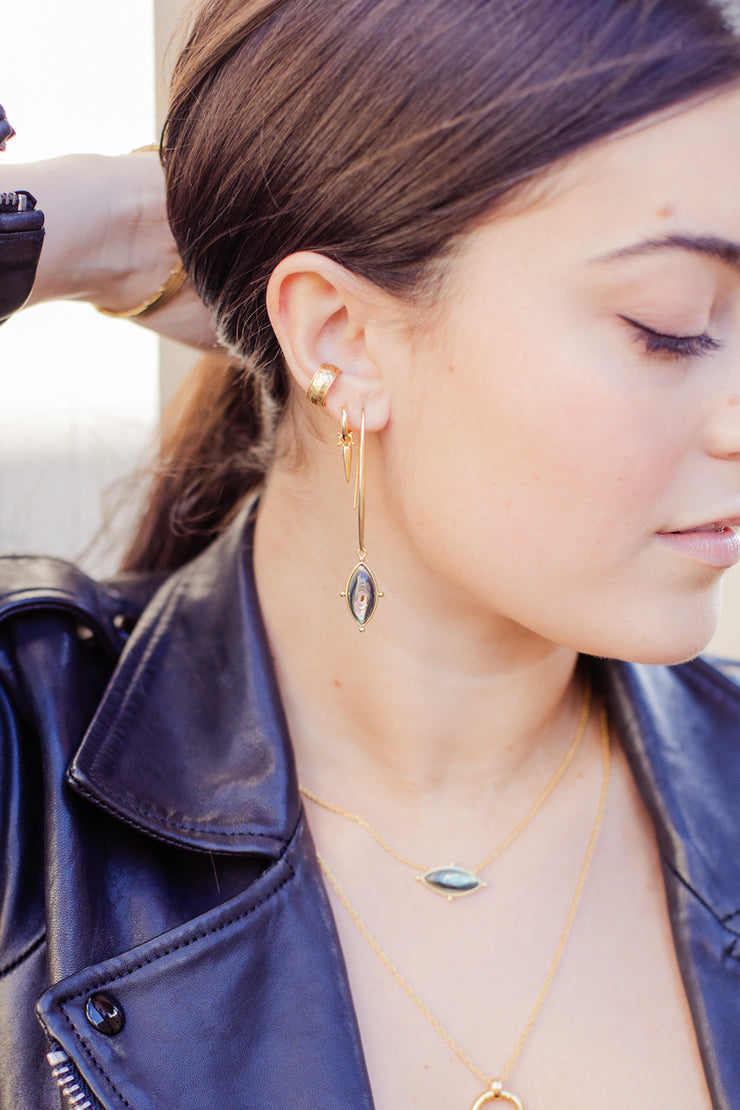 Ashley Childers, Lauren Abalone Earrings