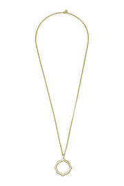 Ashley Childers, Signature Hammered Pendant in Gold