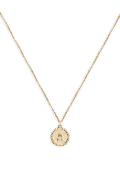 Ashley Childers, Sol Initial Necklace