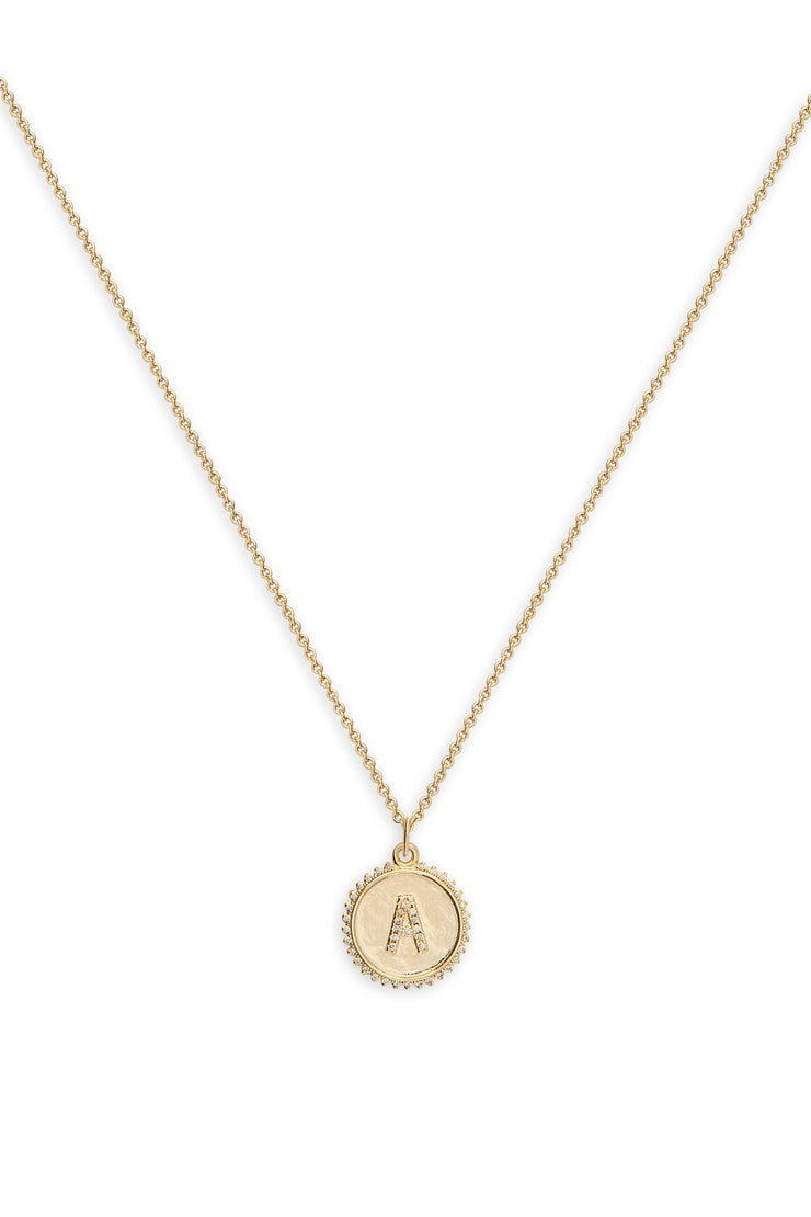 Ashley Childers, Sol Initial Necklace