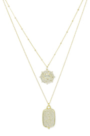Ashley Childers, Zodiac Layered Necklace, Cancer