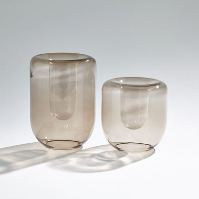 Double Take Vase - Light Topaz