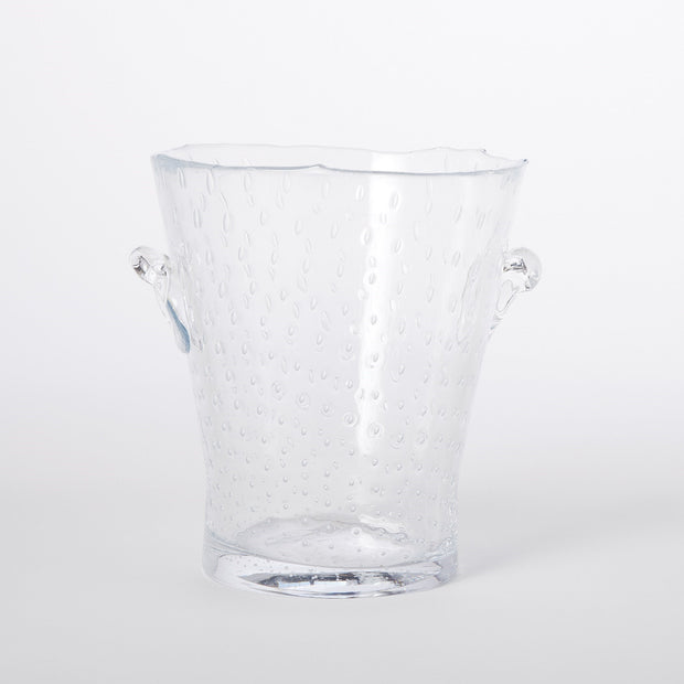 Hamish Glassware - Clear Seeded - Bucket