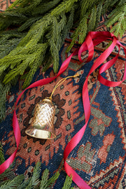 Hand-Painted Mercury Glass Bell