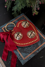 Heart Door Hanger Bells