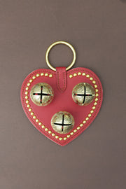 Heart Door Hanger Bells
