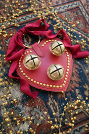 Heart Door Hanger Bells