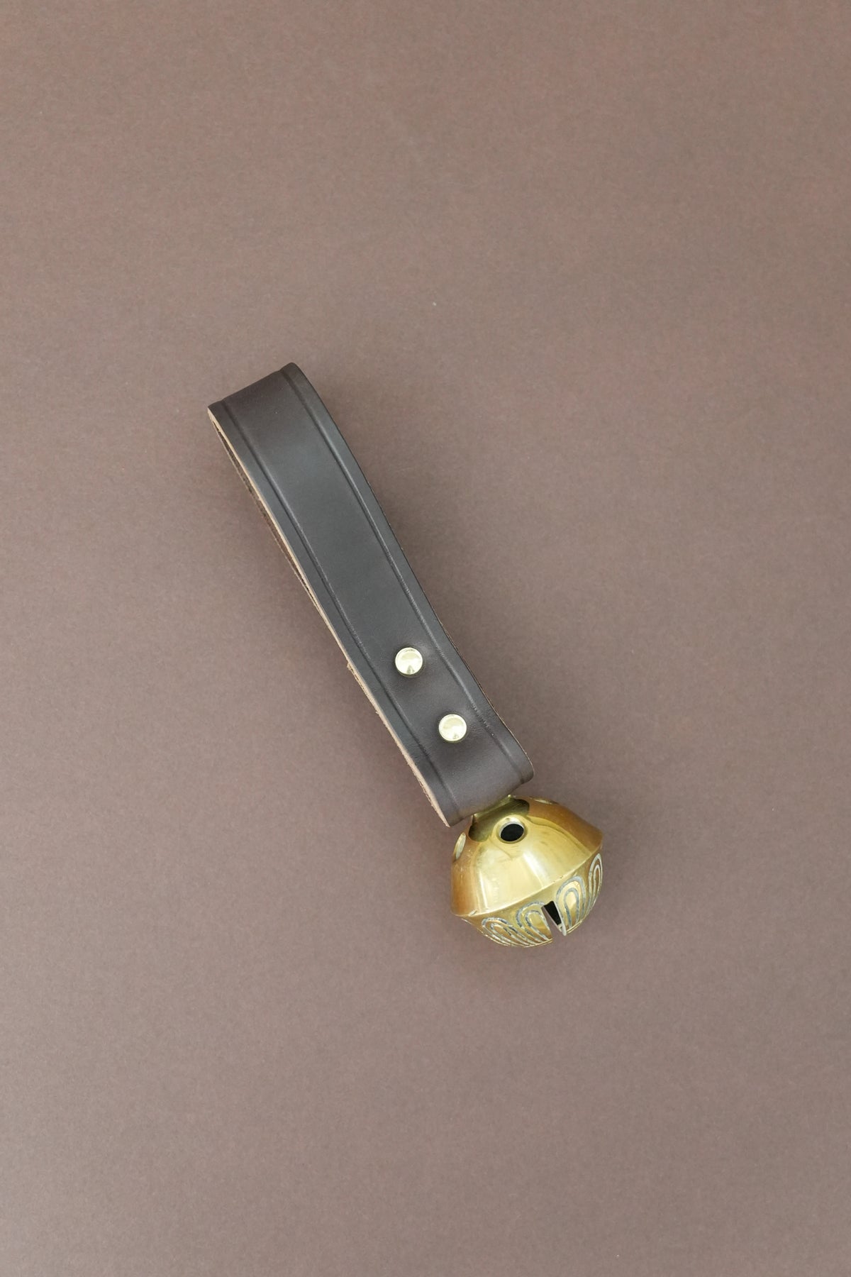 Leather Brass Bell Strap – Ashley Childers