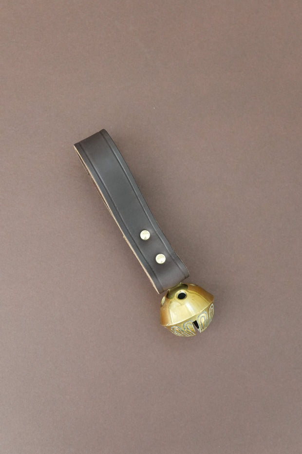 Leather Brass Bell Strap