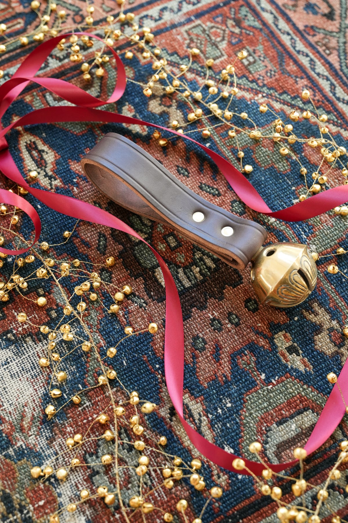Leather Brass Bell Strap – Ashley Childers