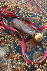 Leather Brass Bell Strap