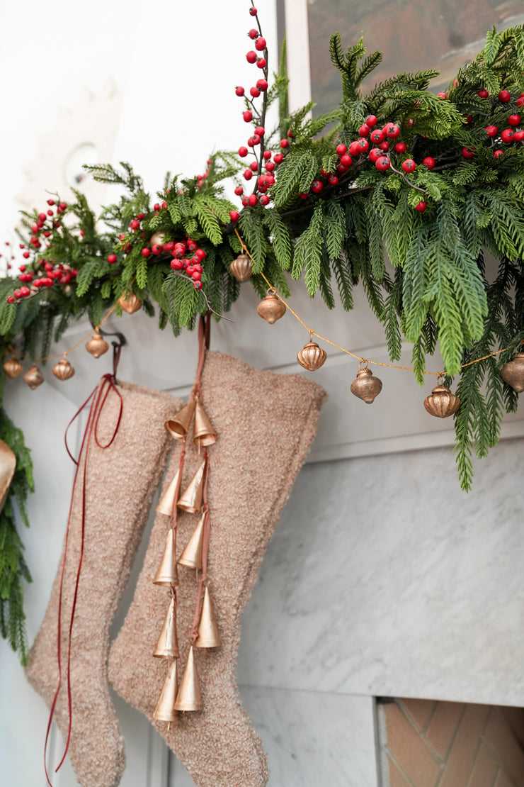 Mercury Glass Ornament Garland