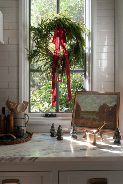 Mini Pewter Mercury Glass Trees