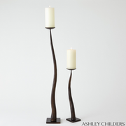 Chiseled Candle Holders