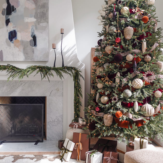 Gold Embossed Ornament Large Ashley Childers