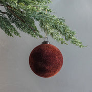 Velvet Brown Ornament