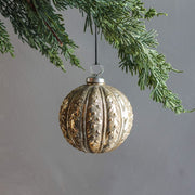Gold Embossed Ornament - Small