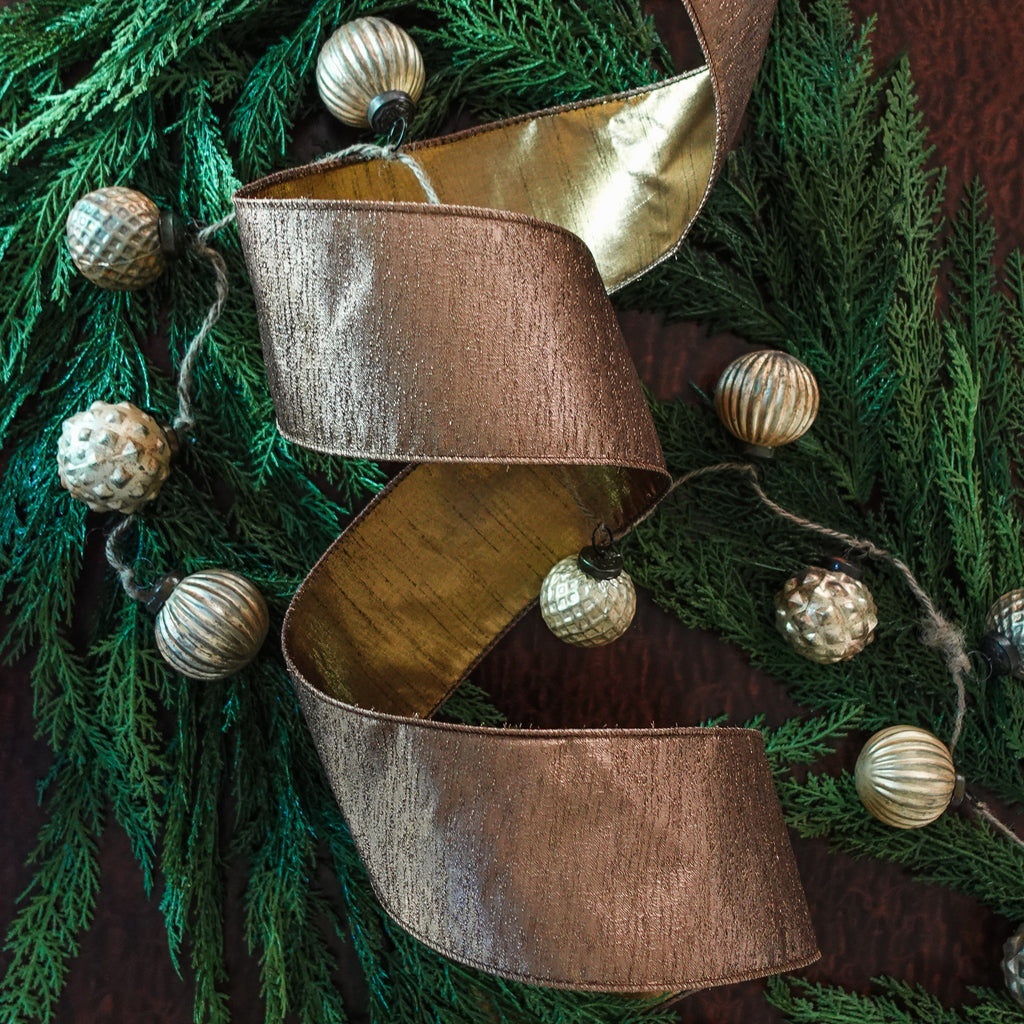 Bronze Metallic 1.5 Ribbon – Ashley Childers