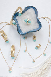 Ashley Childers, Aegean Necklace Turquoise