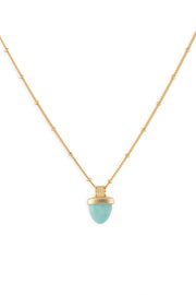 Ashley Childers, Aegean Necklace Turquoise