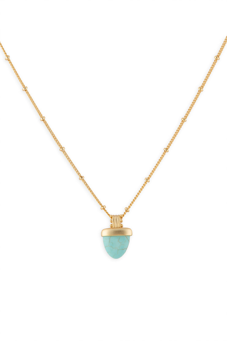 Ashley Childers, Aegean Necklace Turquoise