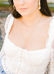 Ashley Childers, Aegean Short Necklace MOP