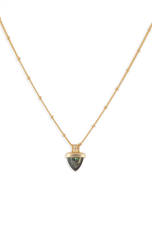 Ashley Childers, Aegean Necklace, Abalone