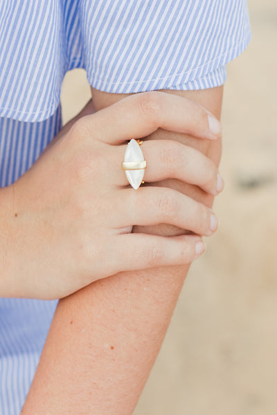 Ashley Childers, Aegean Ring Mother of Pearl