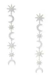 Ashley Childers, Celeste Earrings in Silver