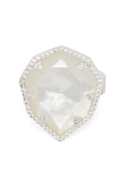Ashley Childers, Geo Mother of Pearl Statement Ring
