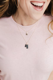 Ashley Childers, Love Lock Necklace