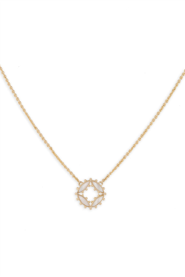 Ashley Childers, Preston Necklace in Ivory Mother of Pearl