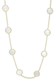 Ashley Childers, Signature Statement Necklace in Mother of Pearl