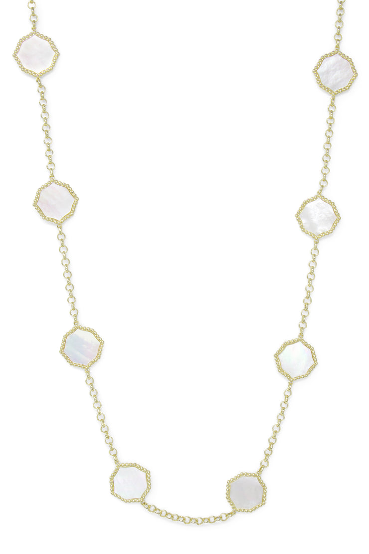 Mother Of Pearl Mother of Pearl Sterling Silver Necklace | Karen Kane