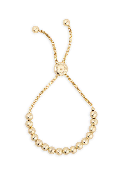 Ashley Childers, Large Love Beads Bracelet, Gold