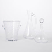 Hamish Glassware - Clear Seeded - Bucket