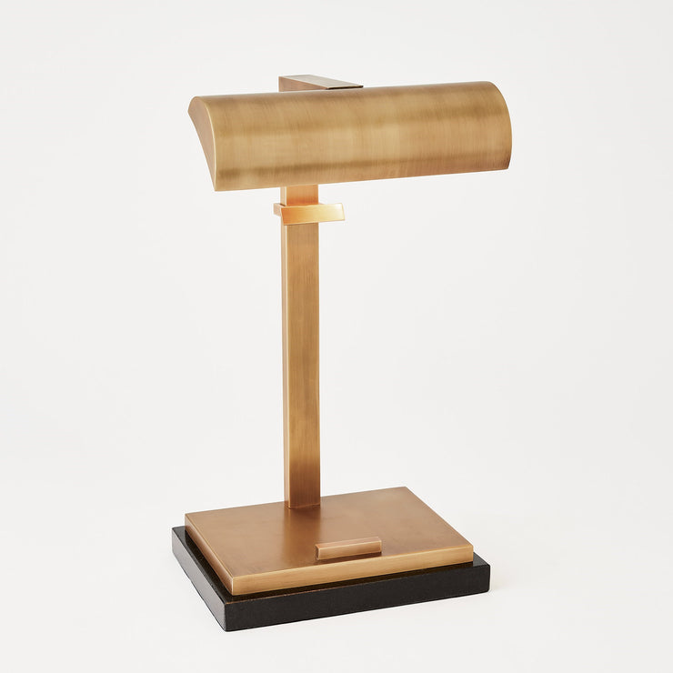 Tabletop Easel Lamp - Matte Brass
