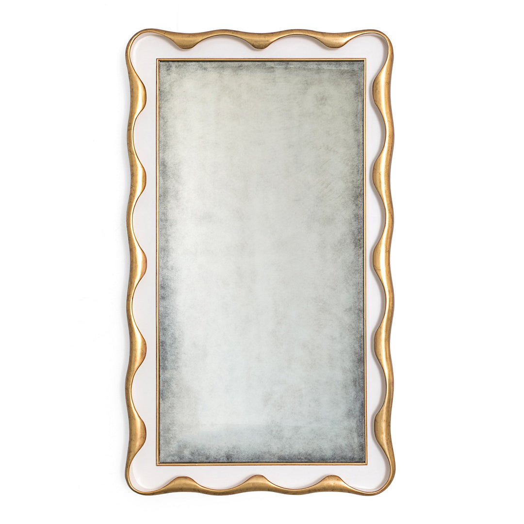 Venus Leaning Mirror - White – Ashley Childers